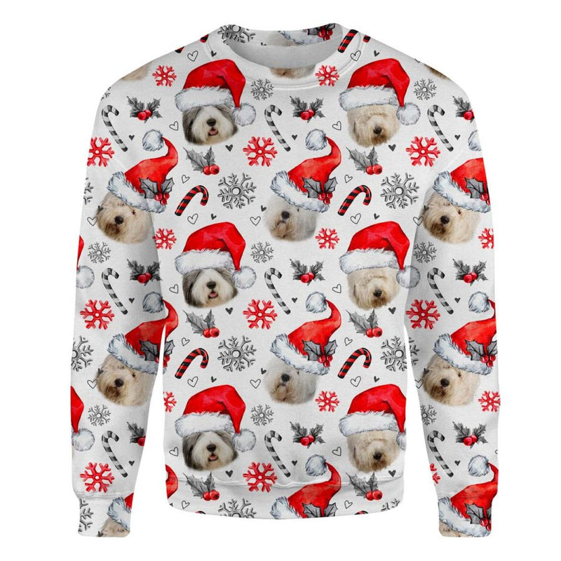 Old English Sheepdog - Xmas Decor - Premium Sweater