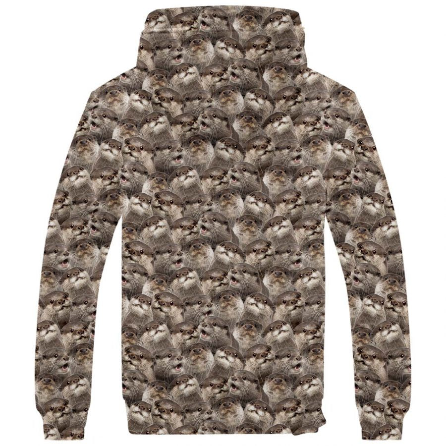 Otter Full Face Fleece Hoodie