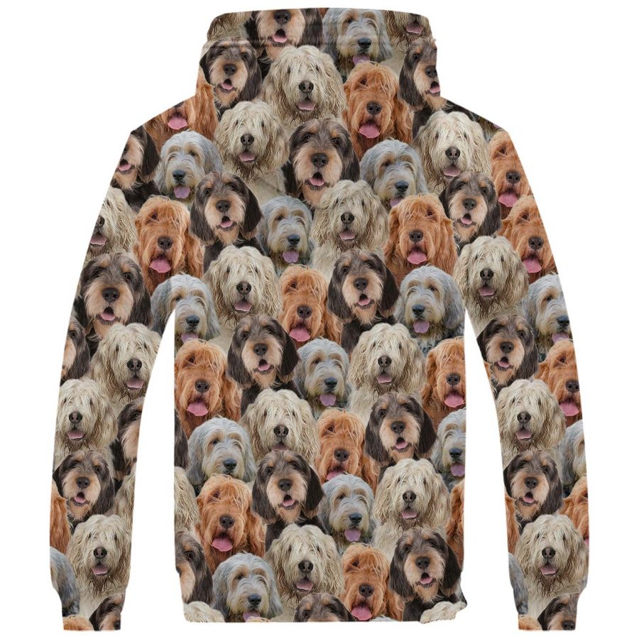 Otterhound Full Face Fleece Hoodie