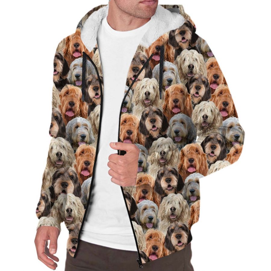 Otterhound Full Face Fleece Hoodie