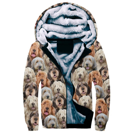 Otterhound Full Face Fleece Hoodie