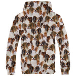 Papillon Full Face Fleece Hoodie