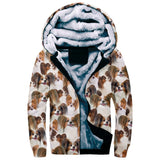 Papillon Full Face Fleece Hoodie