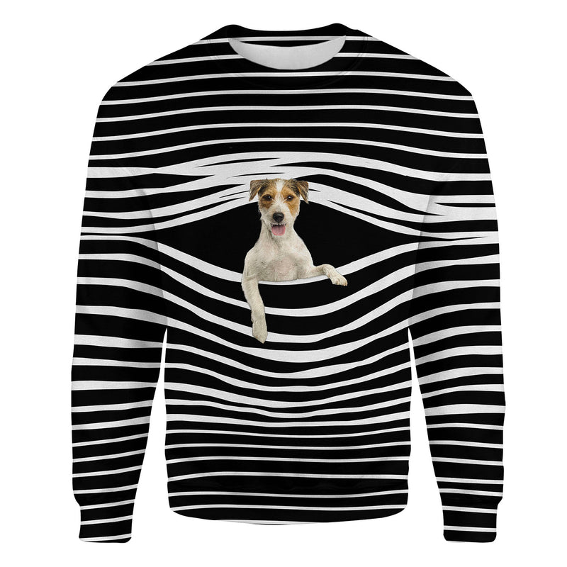 Parson Russell Terrier - Stripe - Premium Sweater