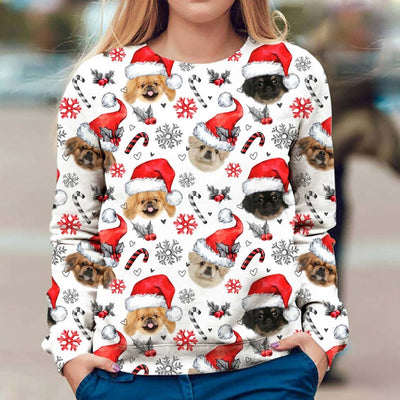 Pekingese - Xmas Decor - Premium Sweater