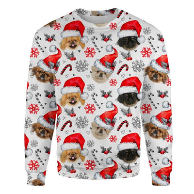 Pekingese - Xmas Decor - Premium Sweater