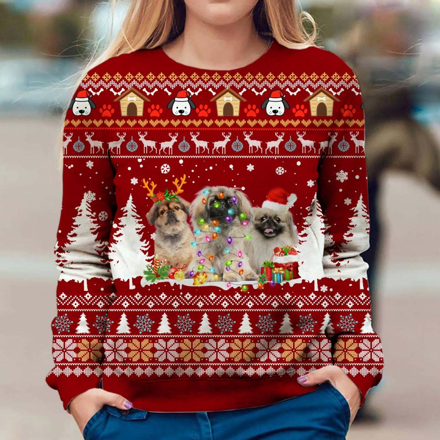 Pekingese - Ugly - Premium Sweater