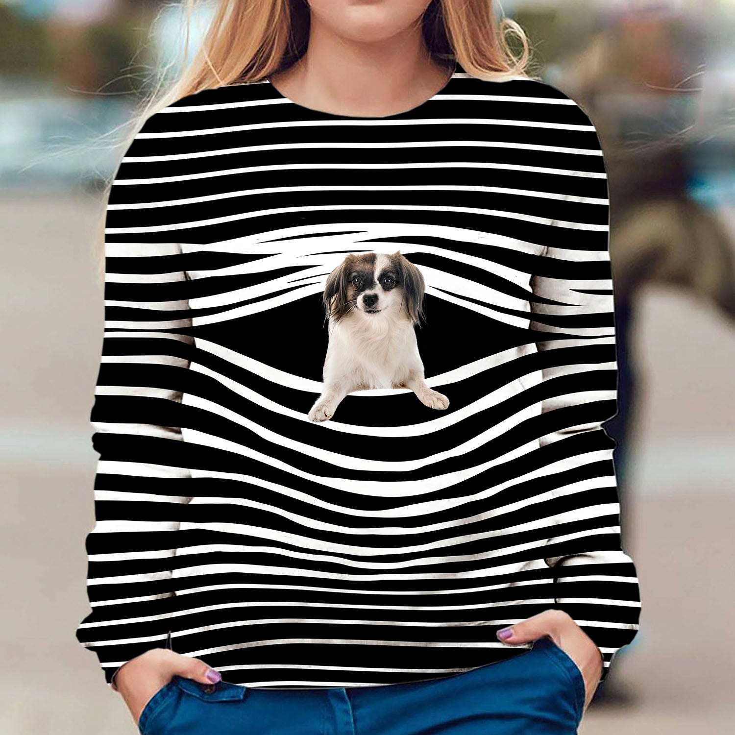 Phalene - Stripe - Premium Sweater