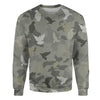 Pigeons and Doves - Camo - Premium Sweater