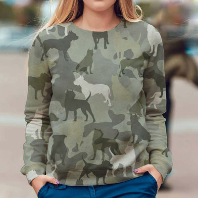 Pitbull - Camo - Premium Sweater
