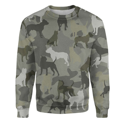 Pitbull - Camo - Premium Sweater
