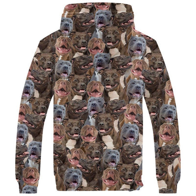 Pitbull Full Face Fleece Hoodie
