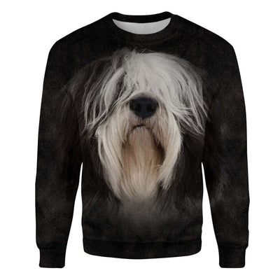 Polish Lowland Sheepdog - Face Hair - Premium Sweater