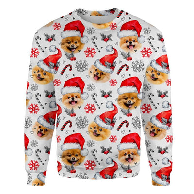 Pomeranian - Xmas Decor - Premium Sweater