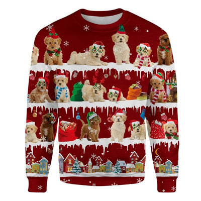 Poochon - Snow Christmas - Premium Sweater