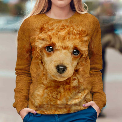 Poodle - Face Hair - Premium Sweater