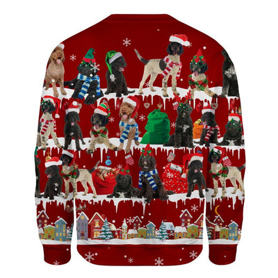 Portuguese Water Dog - Snow Christmas - Premium Sweater