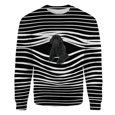Portuguese Water Dog - Stripe - Premium Sweater