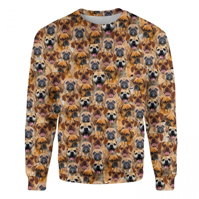 Puggle - Full Face - Premium Sweater