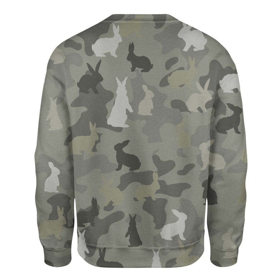 Rabbit (Bunnies) - Camo - Premium Sweater
