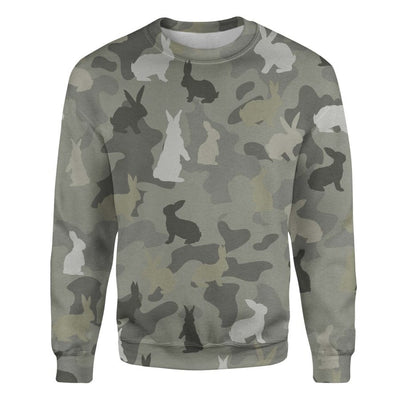 Rabbit (Bunnies) - Camo - Premium Sweater