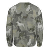 Rat Terrier - Camo - Premium Sweater