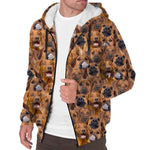 Rhodesian Ridgeback Full Face Fleece Hoodie