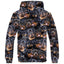Rottweiler Full Face Fleece Hoodie