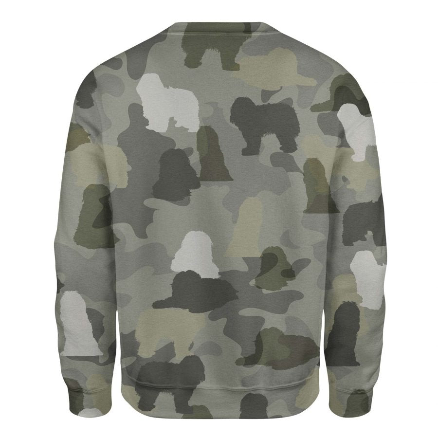 Schapendoes - Camo - Premium Sweater