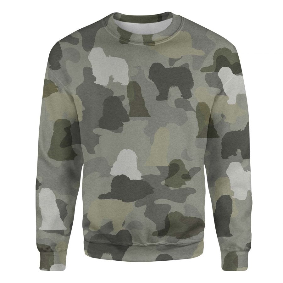 Schapendoes - Camo - Premium Sweater