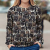 Schapendoes - Full Face - Premium Sweater