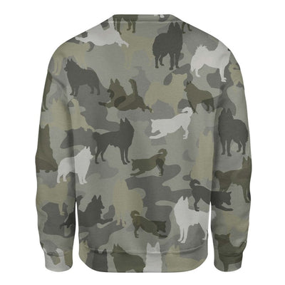 Schipperke - Camo - Premium Sweater