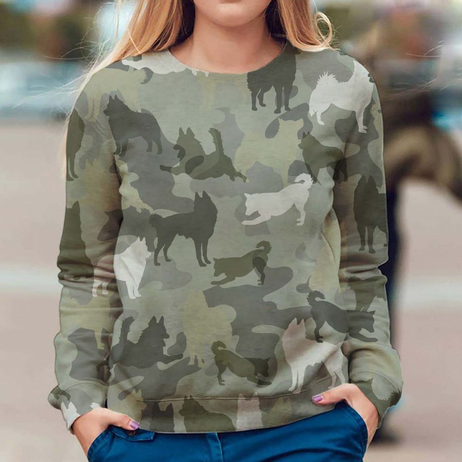 Schipperke - Camo - Premium Sweater