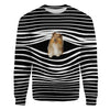 Scotch Collie - Stripe - Premium Sweater