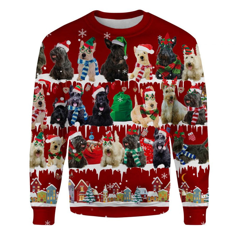 Scottish Terrier - Snow Christmas - Premium Sweater