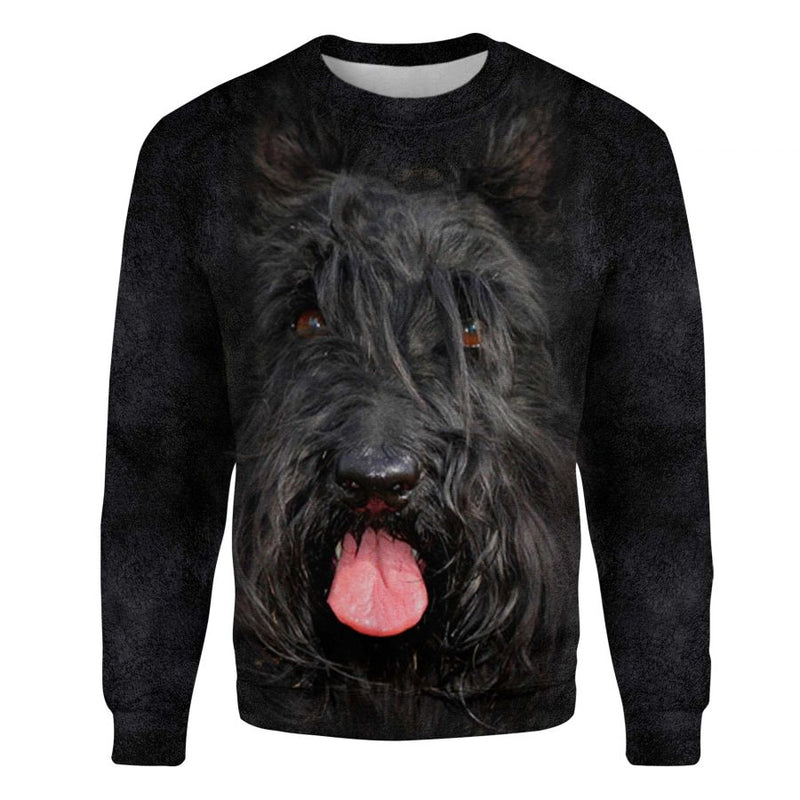 Scottish Terrier - Face Hair - Premium Sweater