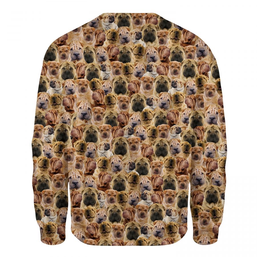 Shar Pei - Full Face - Premium Sweater