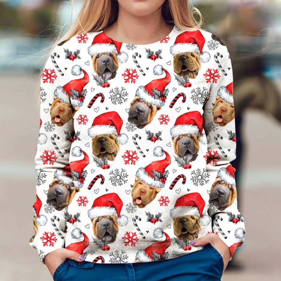 Shar Pei - Xmas Decor - Premium Sweater