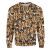 Shetland Sheepdog - Full Face - Premium Sweater