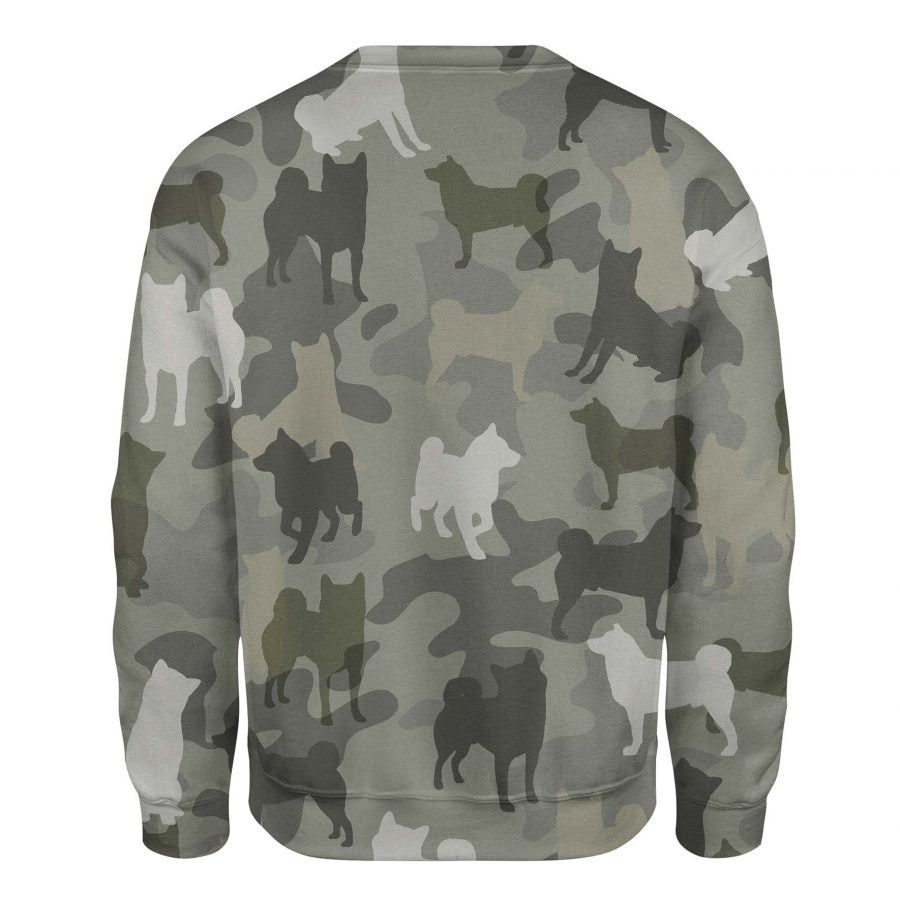 Shiba Inu - Camo - Premium Sweater