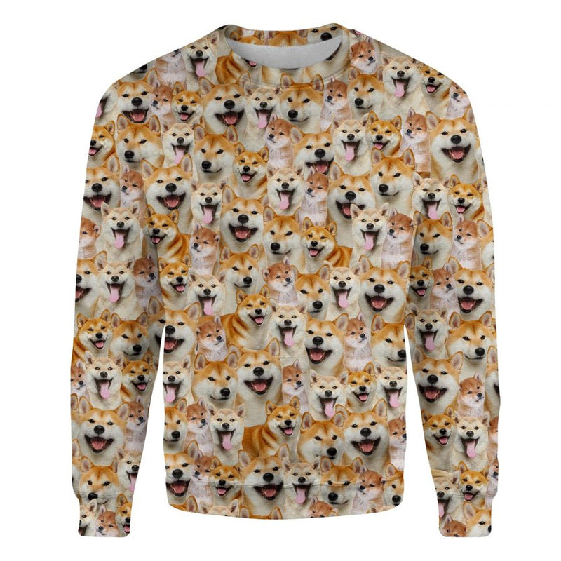 Shiba Inu - Full Face - Premium Sweater