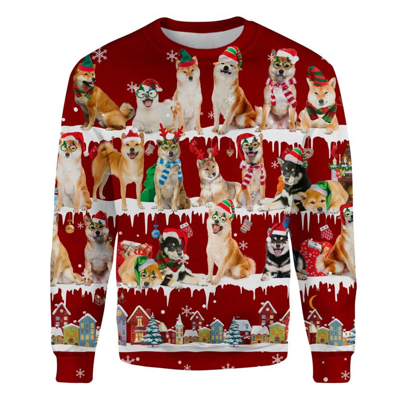 Shiba Inu - Snow Christmas - Premium Sweater