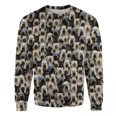 Skye Terrier - Full Face - Premium Sweater