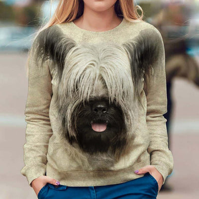 Skye Terrier - Face Hair - Premium Sweater