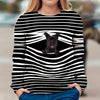 Skye Terrier - Stripe - Premium Sweater
