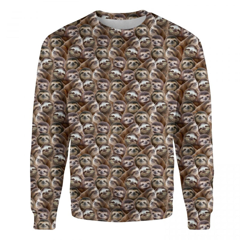 Sloth - Full Face - Premium Sweater