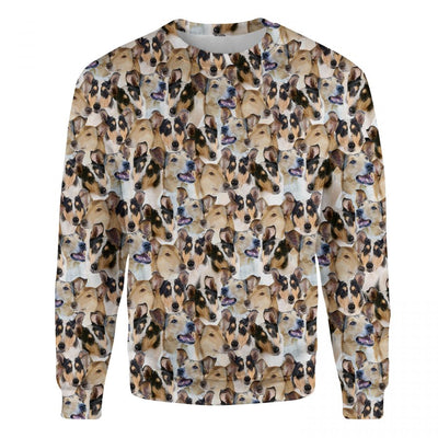 Smooth Fox Terrier - Full Face - Premium Sweater