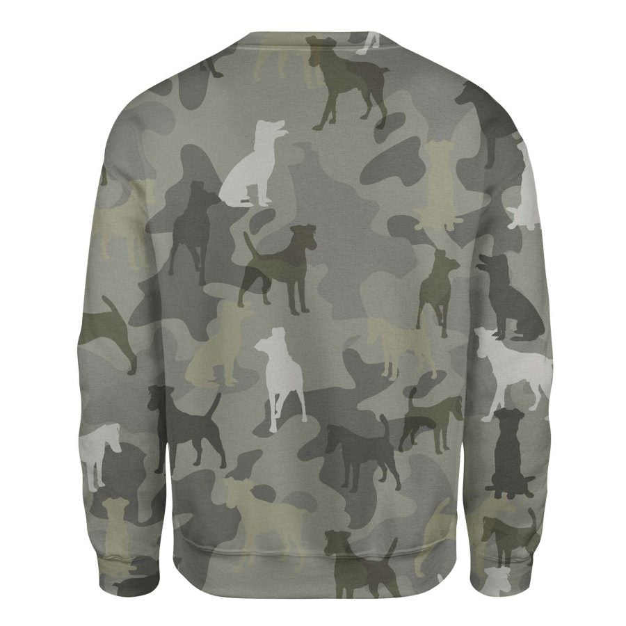 Smooth Fox Terrier - Camo - Premium Sweater