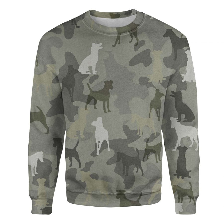 Smooth Fox Terrier - Camo - Premium Sweater