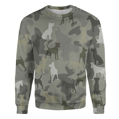 Smooth Fox Terrier - Camo - Premium Sweater